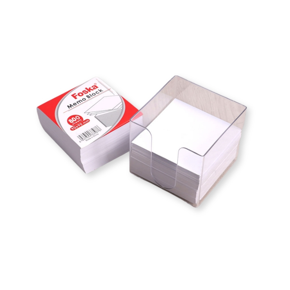 White paper Memo Block