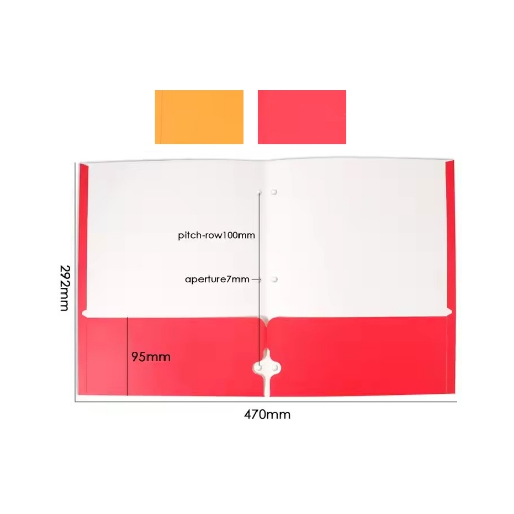 Paper File with two pockets