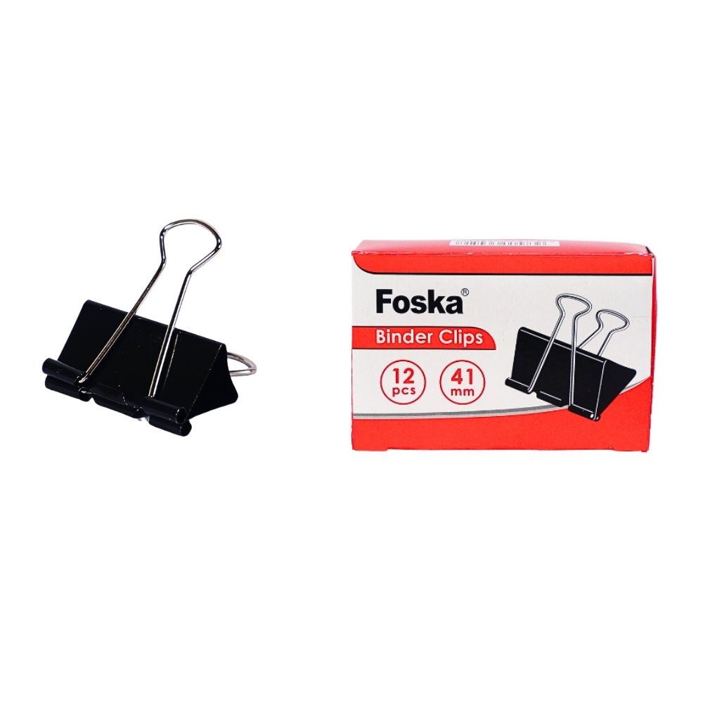41mm black Binder clips