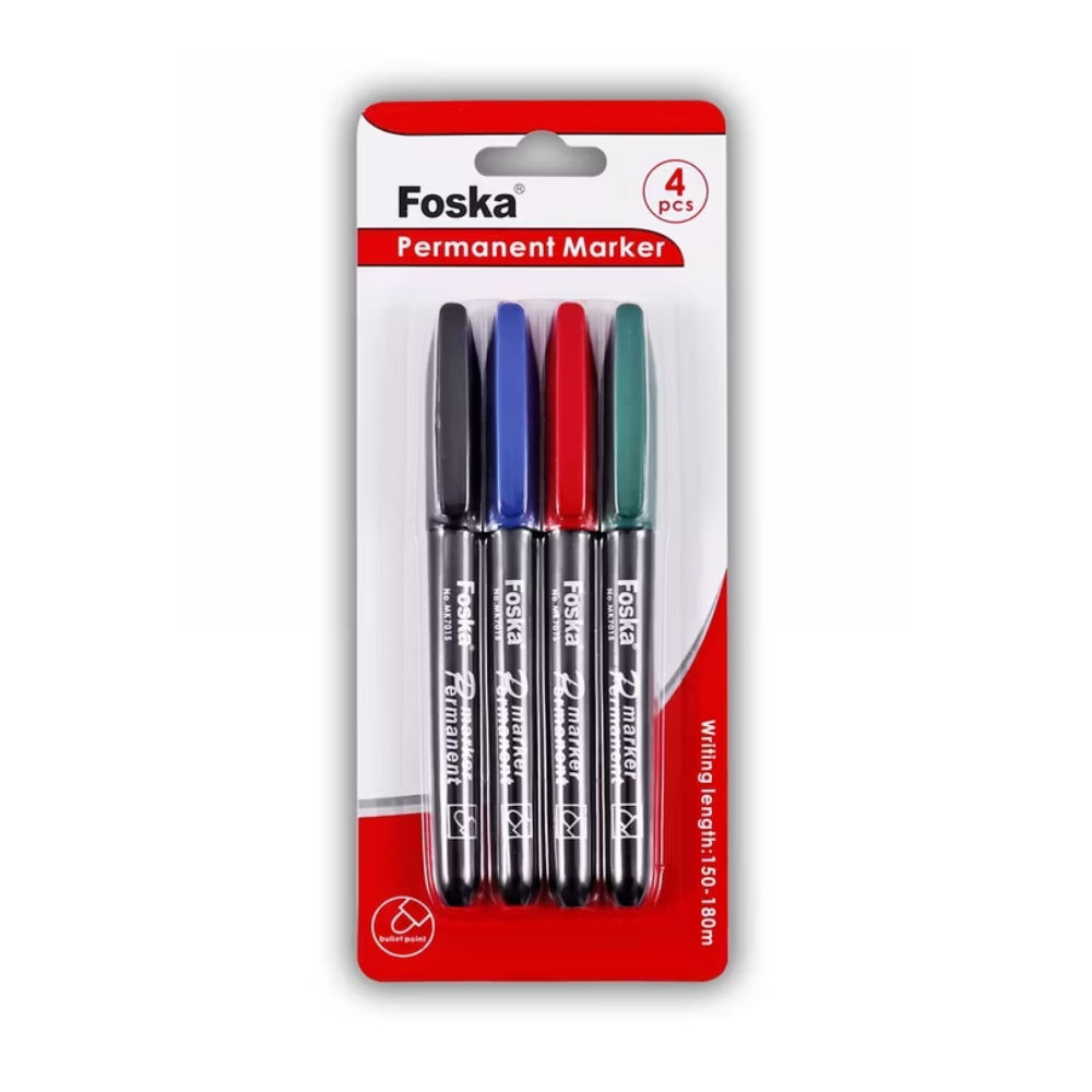 Permanent Marker (4 pcs/card)