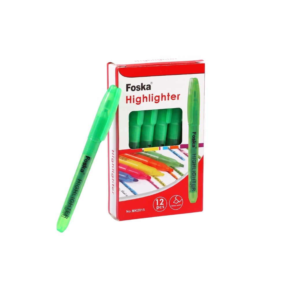 Highlighter Bright Fluorescent Color (Green)