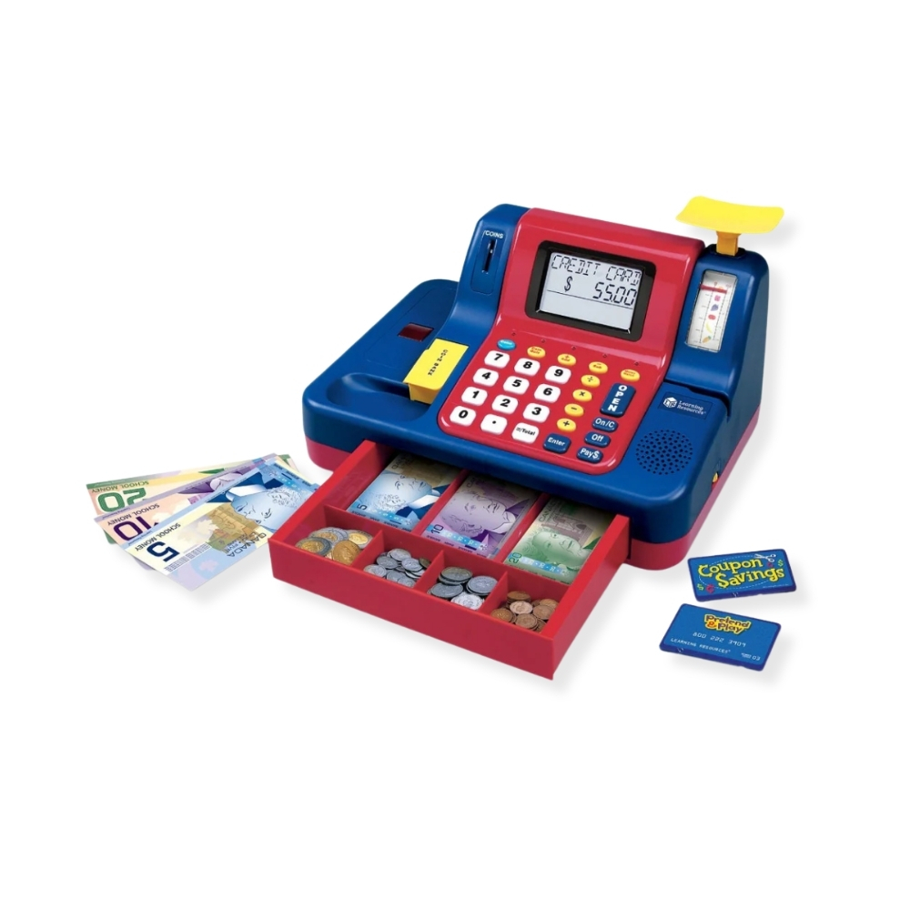 Teaching Cash Register with Canadian Currency