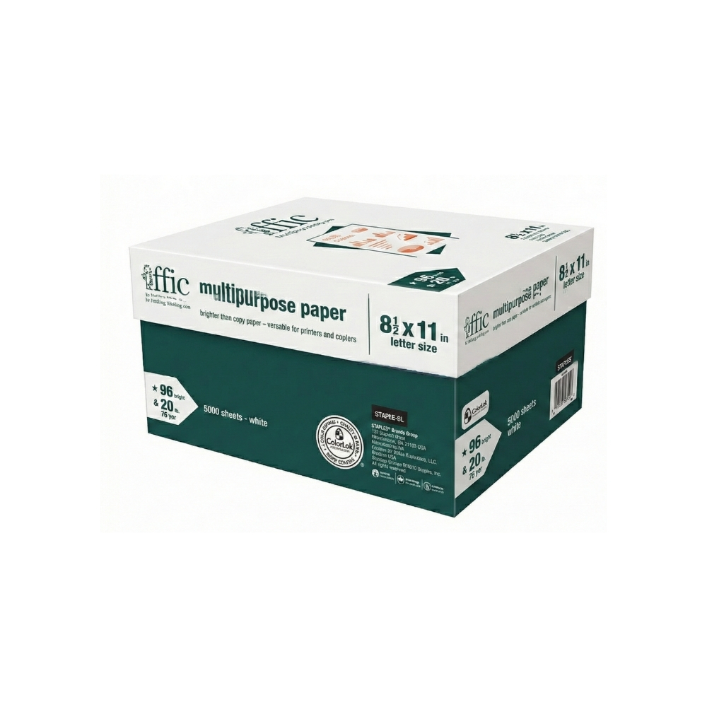 Multipurpose Paper (Letter size) 2500 Sheets